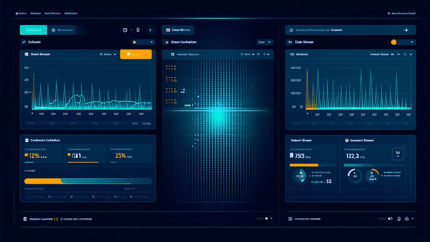 Infrawatch incident correlation dashboard showing three signal streams converging into a unified incident card